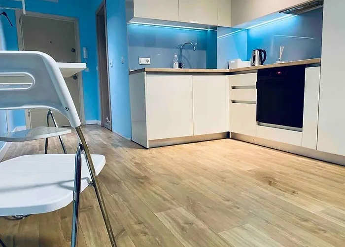 Lejlighed Modern Turquoise Apartment/free Wifi