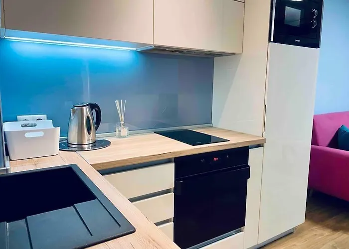 Modern Turquoise Apartment/free Wifi Lejlighed Sofia